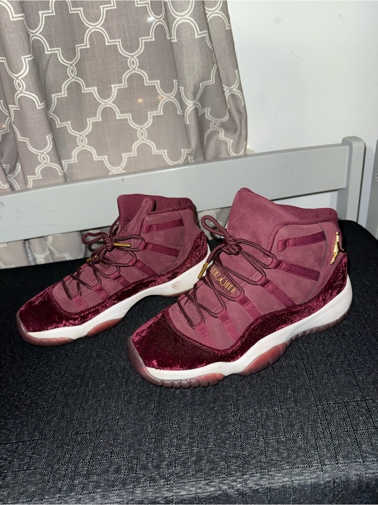 Vans Other - 🍷 Air Jordan 11 Retro GG Heiress “Night Maroon” Velvet